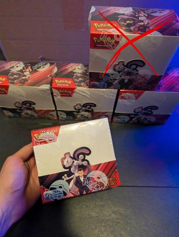 Pokémon Destined Rivals Boosterbox 4x