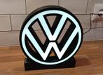 VW logo met LED verlichting, Verzamelen, Ophalen of Verzenden, Nieuw, Lichtbak of (neon) lamp