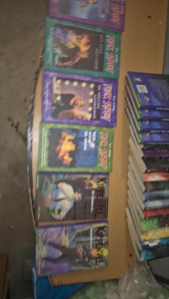 Fear Street en Kippenvel boeken van R.L. Stine, Boeken, Ophalen of Verzenden, Gelezen