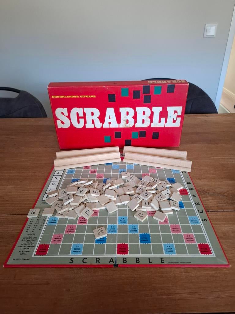 Scrabble, Een of twee spelers, Ophalen of Verzenden, Zo goed als nieuw, Sio