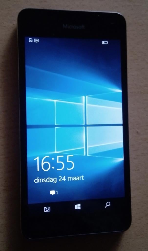 Nokia Lumia 650, Ophalen of Verzenden, Zwart