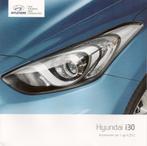Folder Hyundai i30 accessoires, april 2012 (21x21 cm.), Ophalen of Verzenden, Nieuw, Overige merken