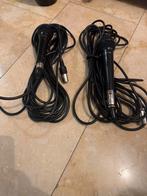 Skytec en PVi 100 microfoons met XLR kabels, Muziek en Instrumenten, Microfoons, Ophalen of Verzenden, Zo goed als nieuw, Zangmicrofoon