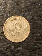 10 ore Noorwegen 1909, Ophalen of Verzenden, Overige landen, Zilver