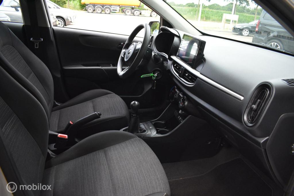 Kia Picanto 1.0 CVVT EconomyLine 2018|Carplay auto|Airco, Auto's, Voorwielaandrijving, Stof, Euro 6, 4 stoelen