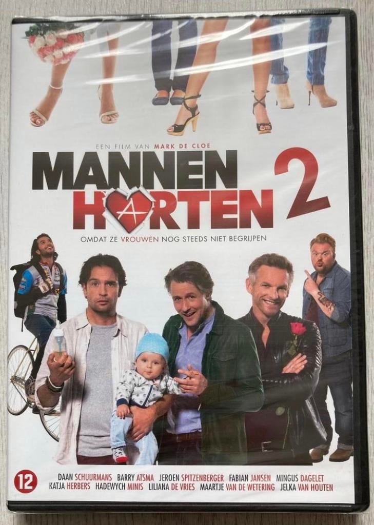 Mannenharten 2 (geseald), Vanaf 12 jaar, Ophalen of Verzenden, Nieuw in verpakking