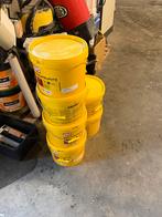 4 Emmer SPS Spachtelputz Donker Bruin 1mm, Ophalen, Bruin, 5 tot 10 liter, Nieuw