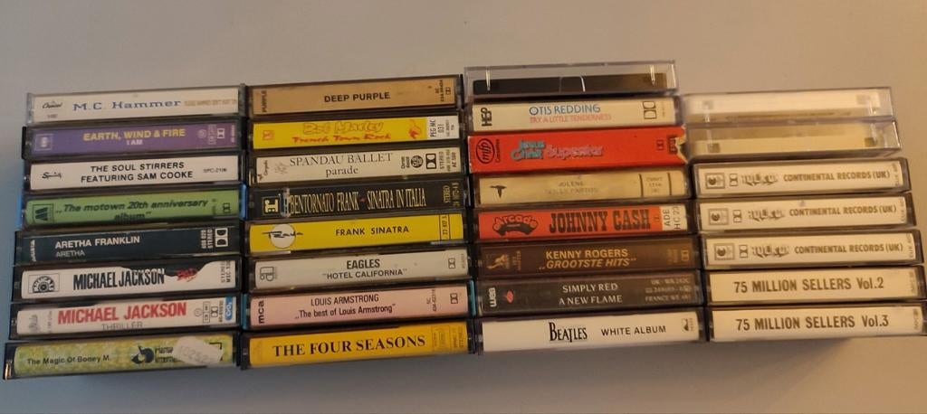 Verzameling cassettebandjes, Ophalen of Verzenden, Gebruikt, Overige genres