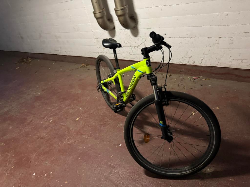 Rockrider ST100 Mountainbike Geel, Fietsen en Brommers, Fietsen | Mountainbikes en ATB, Gebruikt, Hardtail, Heren, Ophalen
