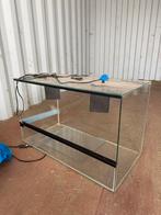 3 terrariums 80x40x50 en 50x40x40, Ophalen, Gebruikt, Terrarium of Paludarium