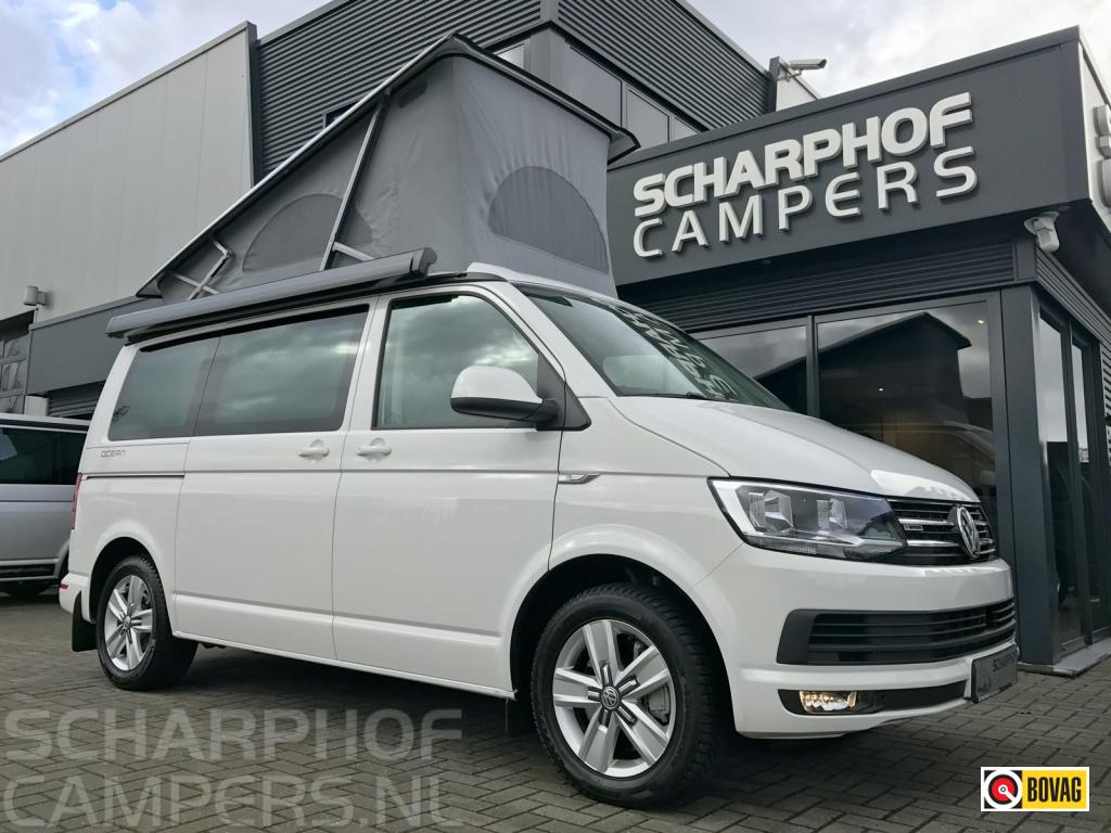 VW T6 California OCEAN 150 DSG 4MOTION, Caravans en Kamperen, Campers, Automaat, Buscamper of Camperbus, Koelkast, Volkswagen