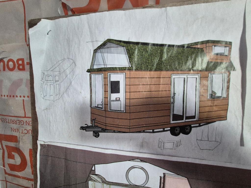 Tiny house project Tinyhouse, Ophalen, Gebruikt