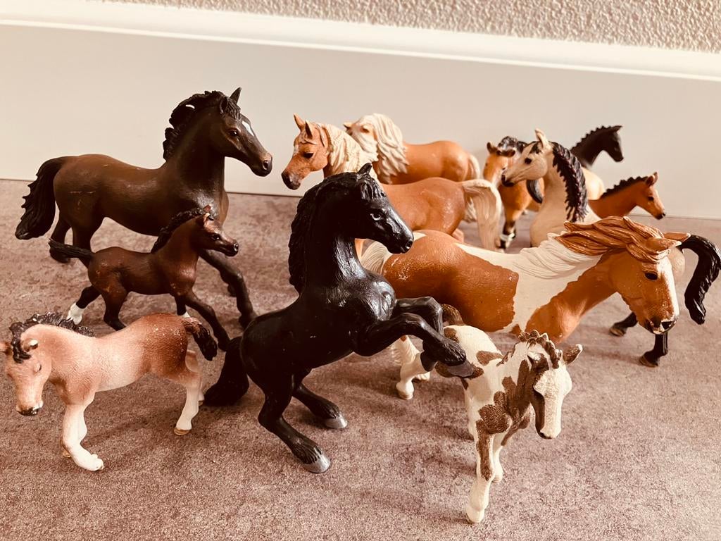 Schleich paarden, Ophalen of Verzenden, Zo goed als nieuw, Paard, Beeldje of Figuurtje