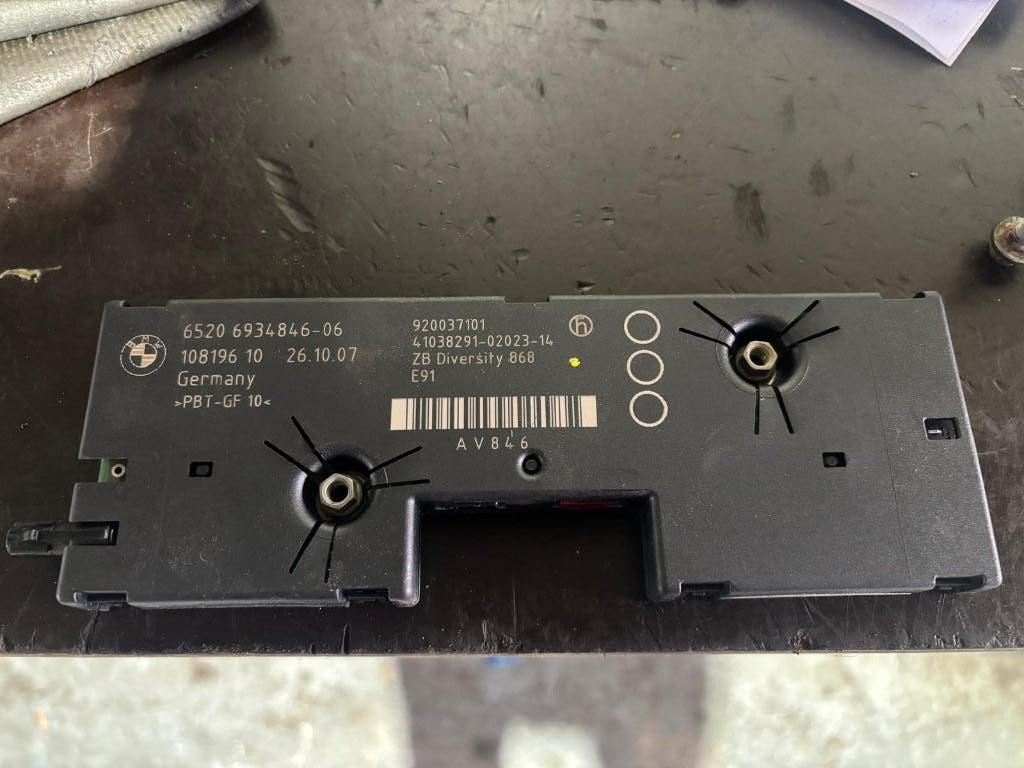 Diversity antenne, antenne versterker BMW e91, 6520693484606, Auto-onderdelen, Elektronica en Kabels, Bmw, Bmw, BMW, Bmw