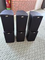 Set van 6 stuks Polk Audio TSx110B speakers, Overige merken, Gebruikt, Ophalen of Verzenden, 60 tot 120 watt