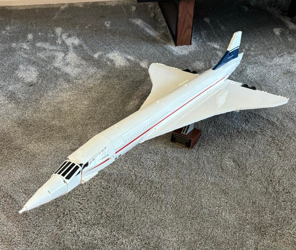 LEGO ICONS Concorde || 10318, Kinderen en Baby's, Speelgoed | Duplo en Lego, Lego, Ophalen of Verzenden, Zo goed als nieuw, Compleet