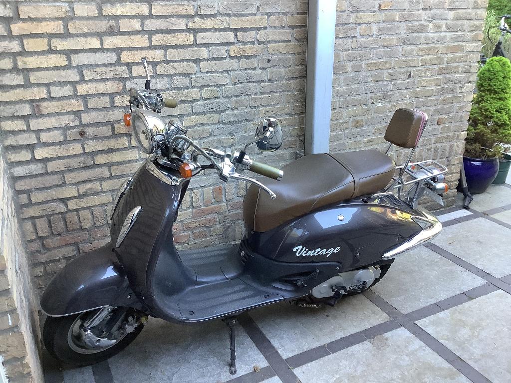 Scooter retro, Ophalen