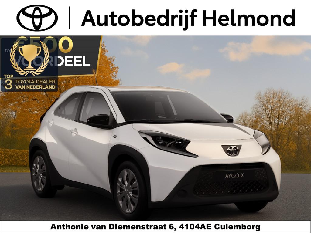 Toyota Aygo X 1.0 VVT-i MT Play €20.750,- RIJKLAAR! Nu €, Auto's, Toyota, Stof, Euro 6, 920 kg, 4 stoelen