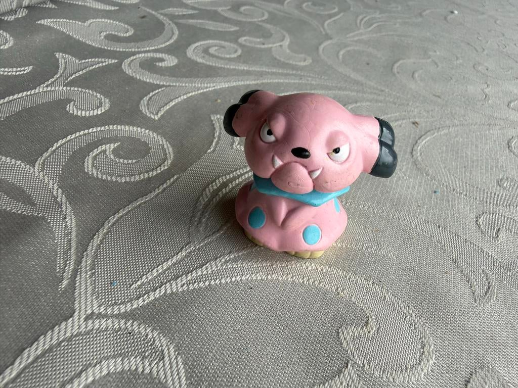 Roze Snubbull Pokémon figuur - Nintendo, Verzamelen, Poppetjes en Figuurtjes, Gebruikt, Ophalen of Verzenden