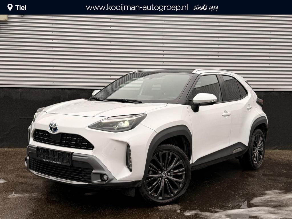 Toyota Yaris Cross 1.5 Hybrid Adventure AWD Automaat Panoram, Gebruikt, Wit, 1490 cc, Bedrijf