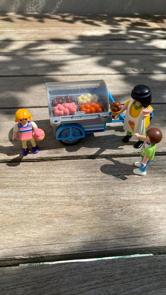 Playmobil 3244 ijscoman, Ophalen of Verzenden, Zo goed als nieuw