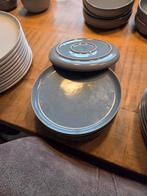 royal kempen begeer 6 dinerborden blauw/grijs, Overige materialen, Nieuw, Ophalen of Verzenden, Bord(en)