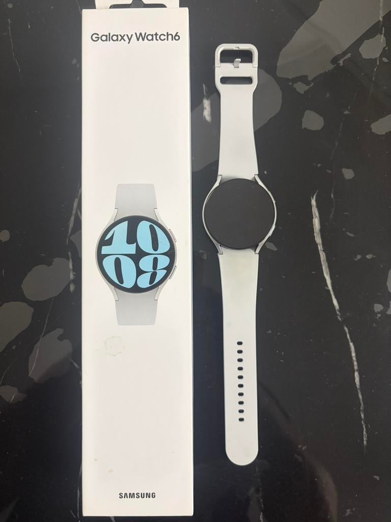 Samsung watch 6 classic 43mm, Ophalen, Zo goed als nieuw, Zwart, Android