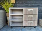 Ladekast voor bijvoorbeeld in  bijkeuken of schuur, Ophalen, Gebruikt, 100 tot 150 cm, 3 of 4 laden