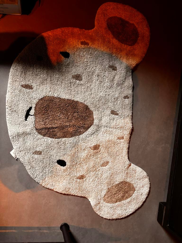 Schattig Kleedje voor Kinderkamer - Beer Design, Ophalen, Gebruikt, Wit, 50 tot 100 cm