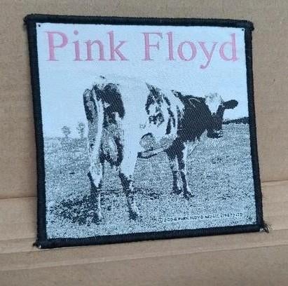 Patch stof van Pink Floyd 10 x 10 cm - Atom Heart Mother, Ophalen of Verzenden, Zo goed als nieuw, Kleding