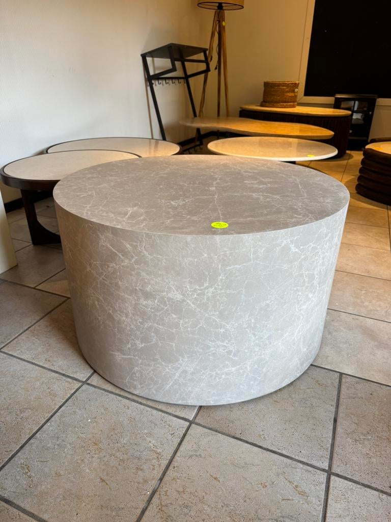 Salontafel 80x80x45 cm, Ophalen, Overige materialen, 100 tot 150 cm, Rond