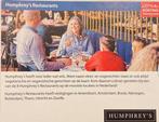 Humphrey's Restaurants kortingsbon, Drie personen of meer, Kortingsbon, Overige typen