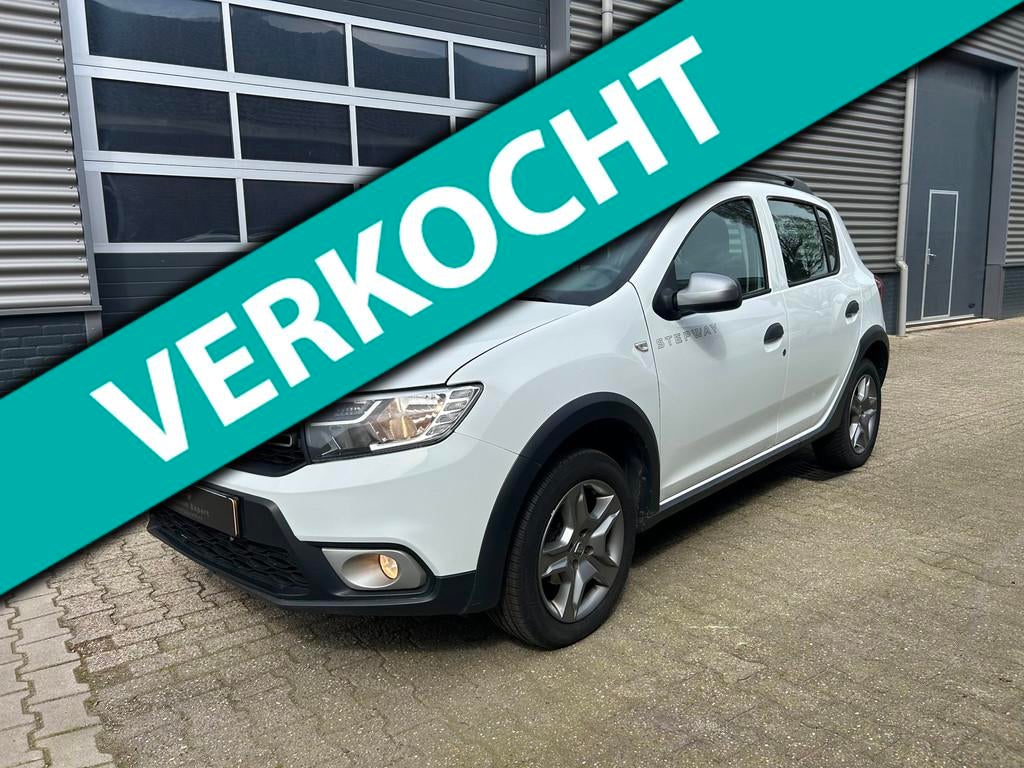 Dacia Sandero 0.9 TCe Bi-Fuel SL Stepway Airco nav, Auto's, Voorwielaandrijving, 898 cc, Stof, 580 kg