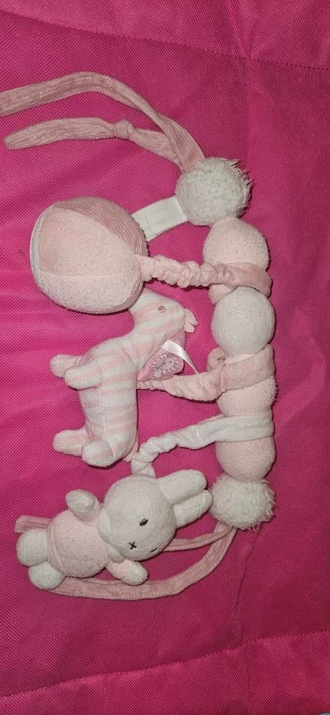 Nijntje miffy roze set, Overige merken, Overige karakters, Konijn, Ophalen of Verzenden