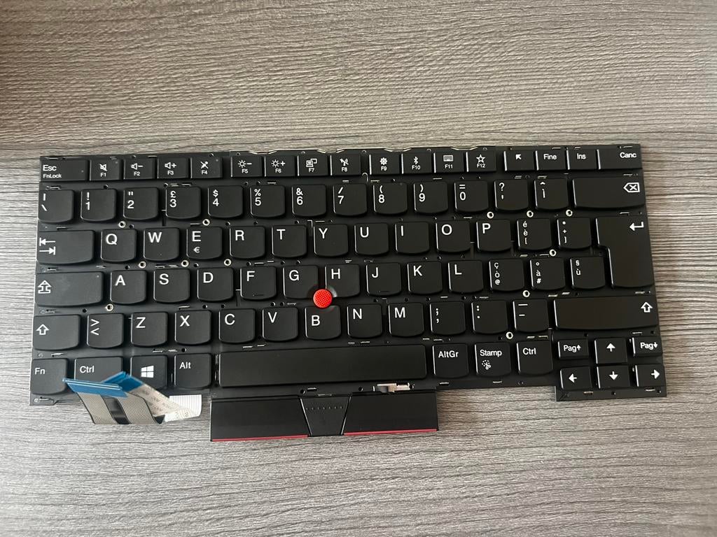 Nieuw toetsenbord voor Lenovo ThinkPad T480 / T470 / T490, Ophalen, Qwerty, Nieuw, Bedraad