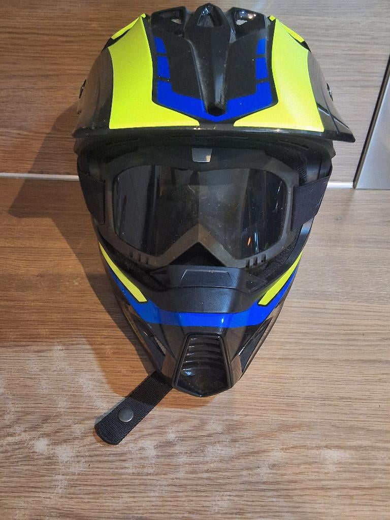 Motorhelm maat S, Motoren, Overige merken, Offroadhelm, Ophalen of Verzenden, S