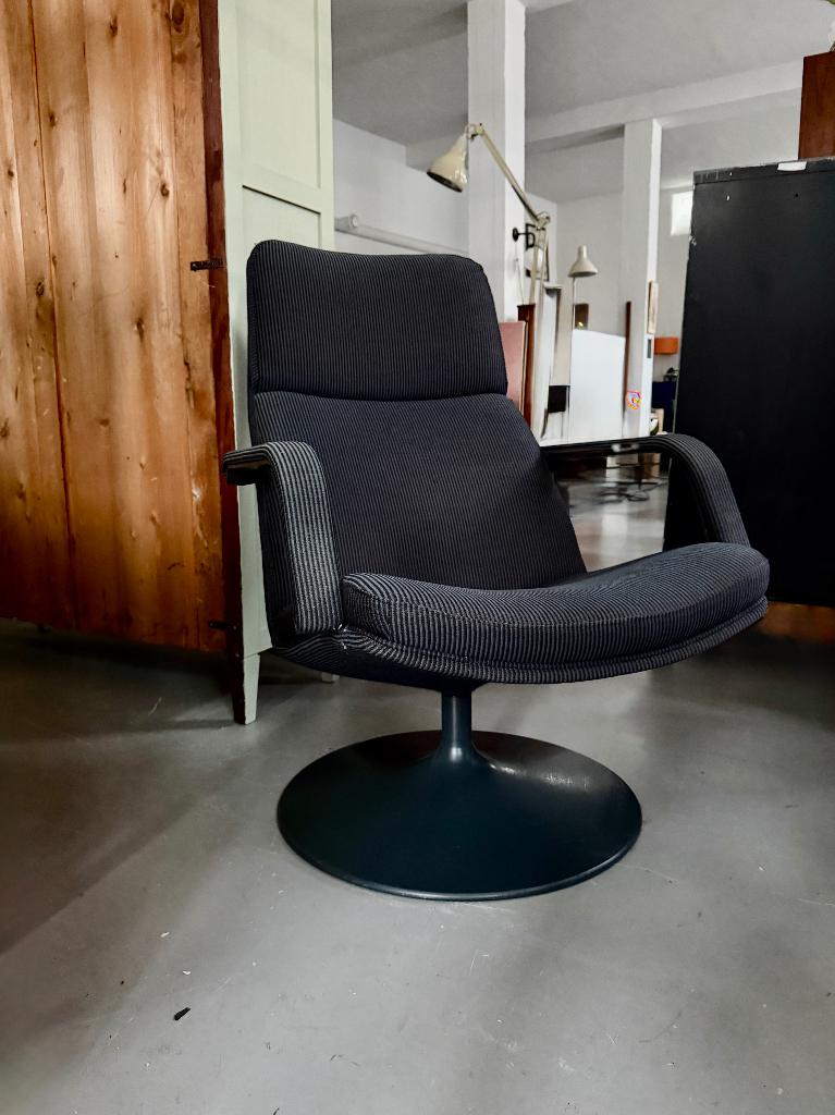 Vintage Artifort fauteuil, Dutch design Geoffrey Harcourt, Ophalen, Gebruikt, -, -