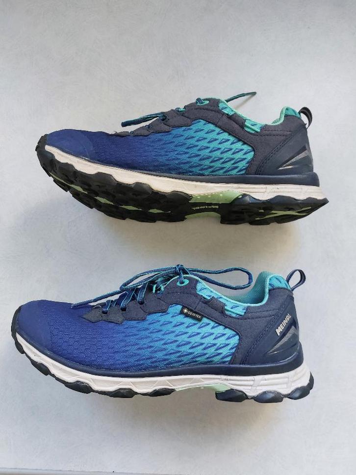 MEINDL ACTIVO SPORT LADY GTX WANDELSCHOEN maat 39, Kleding | Dames, Schoenen, Zo goed als nieuw, Wandelschoenen, Blauw, Ophalen of Verzenden