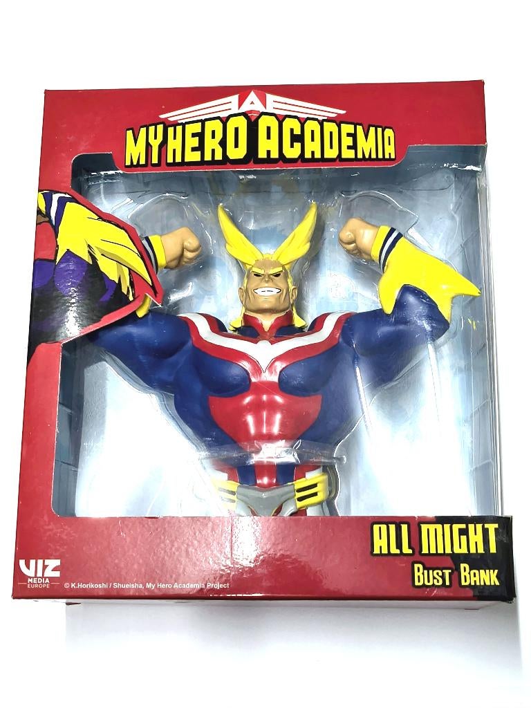 My Hero Academia - All Might Bust Bank *Lichte Schade*, Contact@maison-ghibli.com, Beeldje, Replica of Model, Zo goed als nieuw