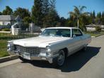 Cadillac 1965 Wit, Auto's, Oldtimers, Achterwielaandrijving, 7030 cc, Leder en Stof, Wit