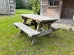 Kinder picknicktafel van Talen, Tuin en Terras, Ophalen, Rechthoekig, Hout