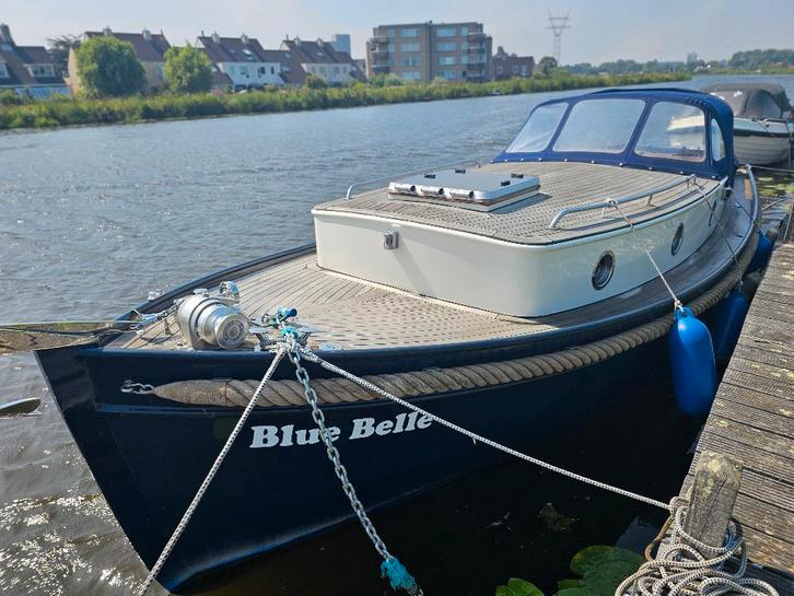 Eurosloep 770, Watersport en Boten, Sloepen, Gebruikt, 30 tot 50 pk, 6 meter of meer, Binnenboordmotor, Diesel, Staal, Ophalen