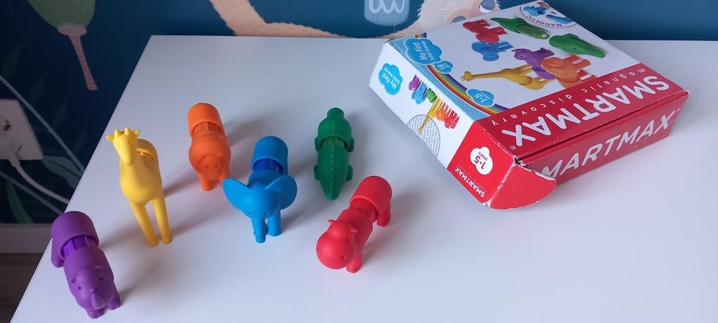 Smartmax My First Safari Animals magnetisch speelgoed, Ophalen of Verzenden, Zo goed als nieuw, Overige typen