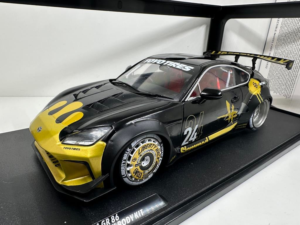 TOYOTA GR86 #24 LIBERTY WALK BODY KIT 2024 SOLIDO 1:18 NIEUW, Hobby en Vrije tijd, Modelauto's | 1:18, Ophalen of Verzenden, Nieuw
