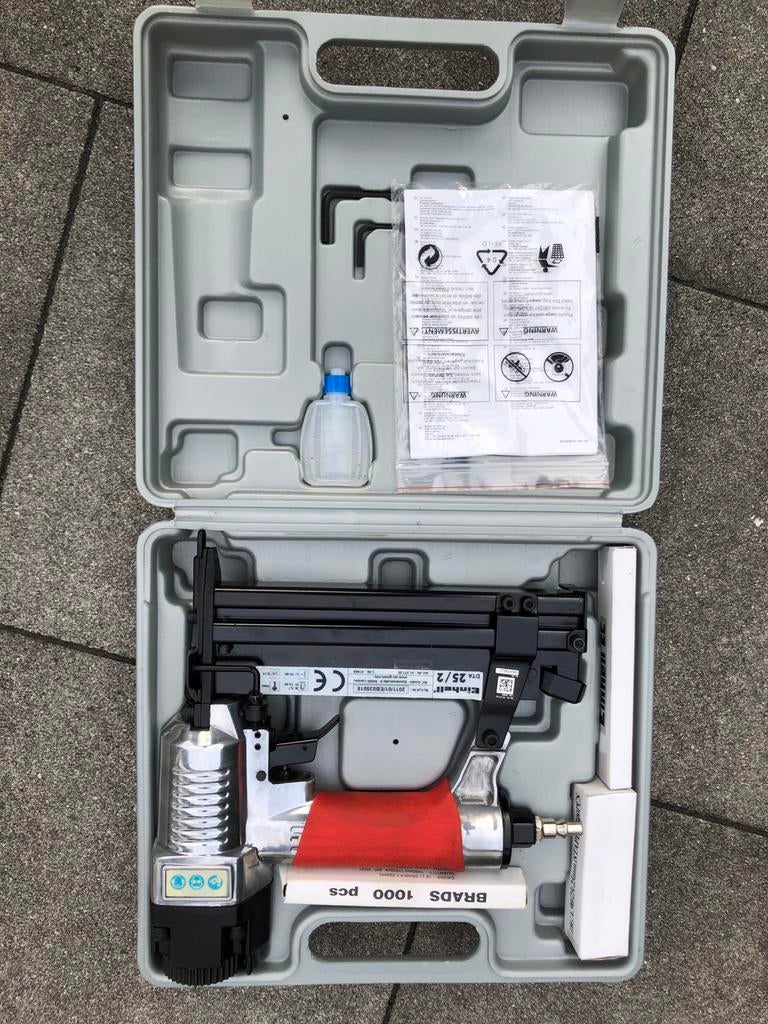 Einhell DTA 25/2 Pneumatische Nietmachine/Tacker, Ophalen of Verzenden, Zo goed als nieuw