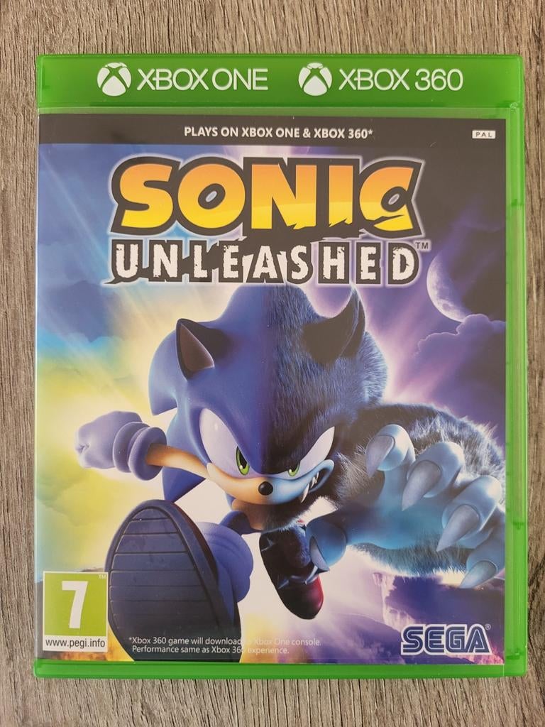Sonic Unleashed - Xbox One / Xbox 360, 1 speler, Ophalen of Verzenden, Zo goed als nieuw, Platform
