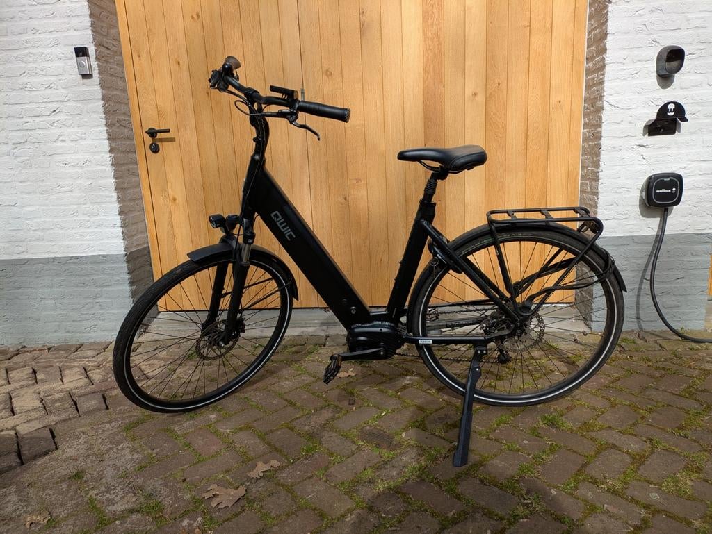 Qwic i MD9 Damesfiets - Mat Zwart - Elektrisch defect, Ophalen, Gebruikt