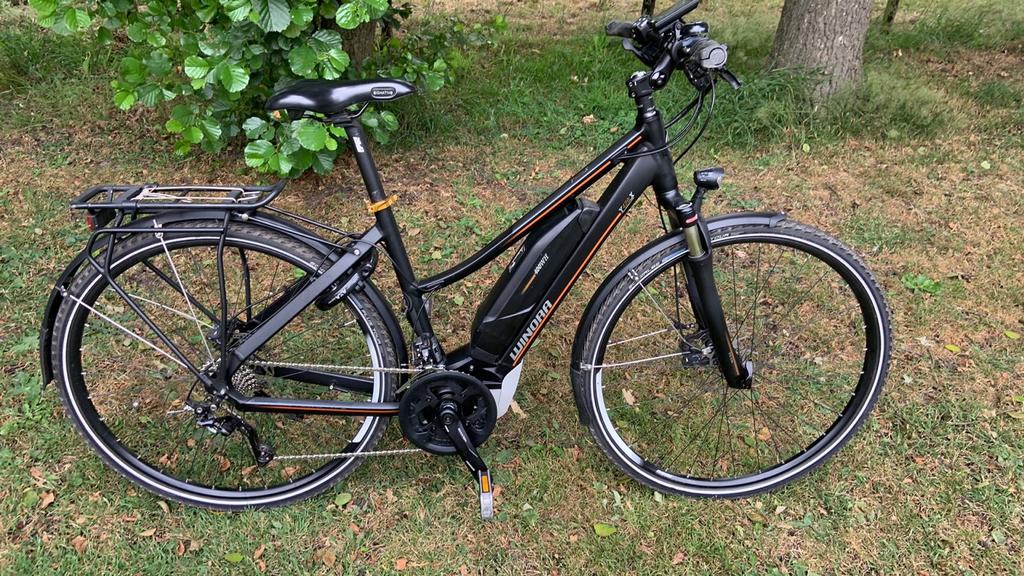 Winora dames e bike / koga gazelle sparta cube trek canyon, 47 tot 50 cm, Ophalen, Zo goed als nieuw, Overige merken