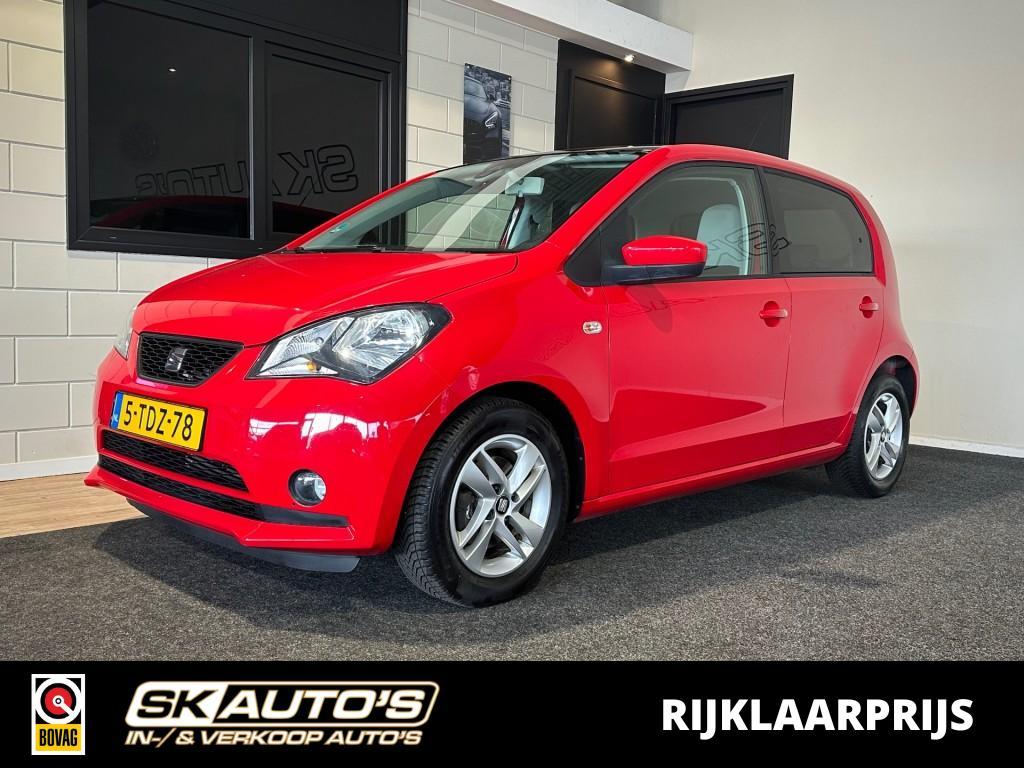 Seat MII 1.0 CHILL OUT l NAP l TWOTONE l AIRCO l 5DRS l LMV, Voorwielaandrijving, Euro 5, Start-stop-systeem, Gebruikt