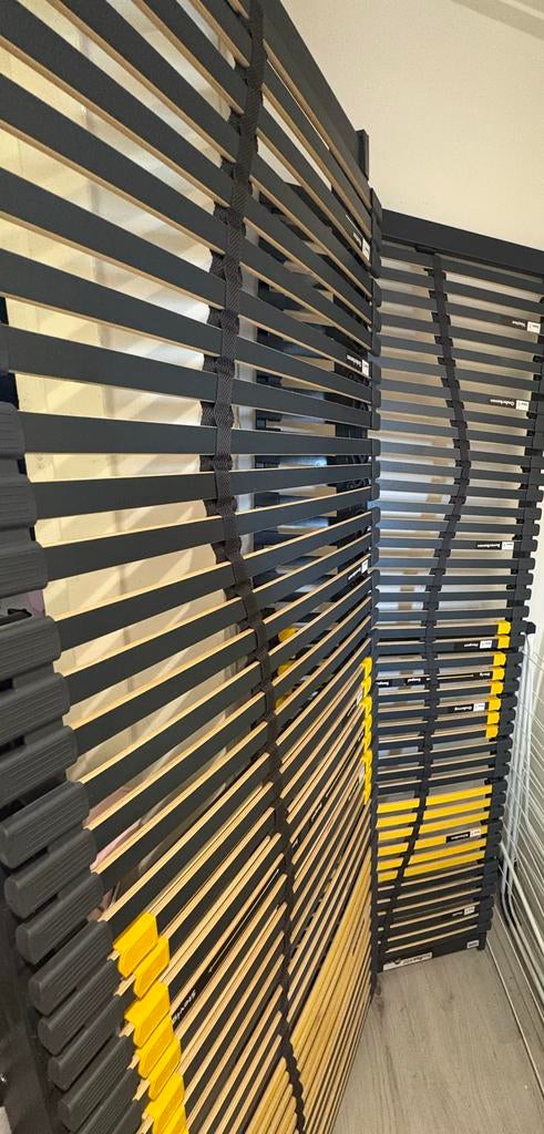 Bossflex lattenbodem 140x200 cm, verstelbare hardheid, Huis en Inrichting, Slaapkamer | Matrassen en Bedbodems, Gebruikt, Tweepersoons